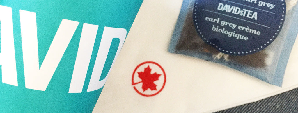 DAVIDsTEA Steep Thoughts - Now Steeping on Air Canada!