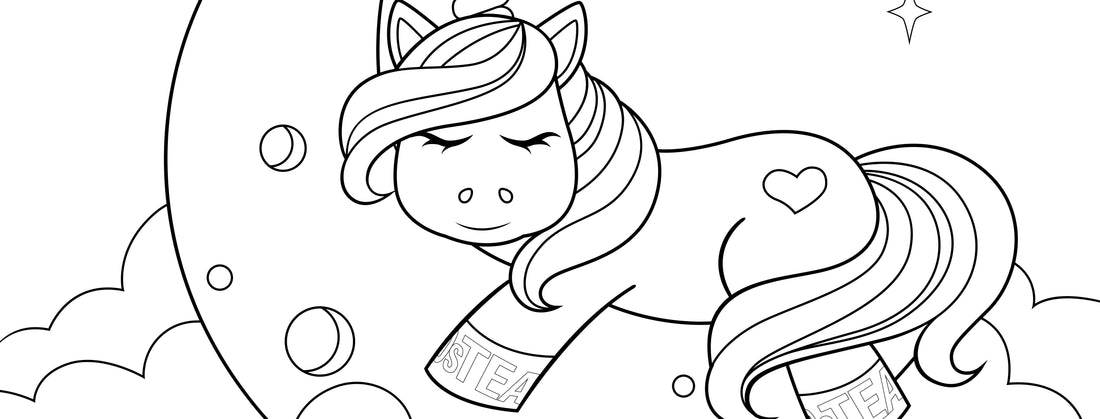 DAVIDsTEA Colouring Page for Kids
