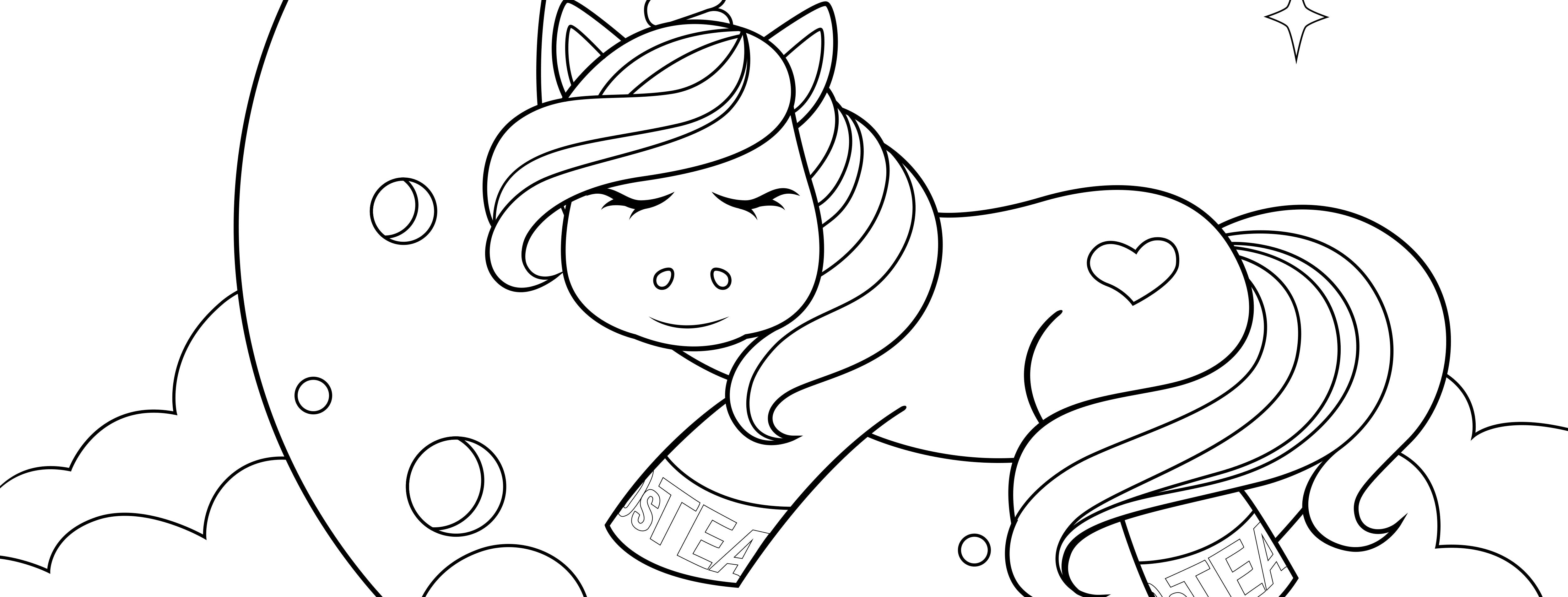 DAVIDsTEA Colouring Page for Kids