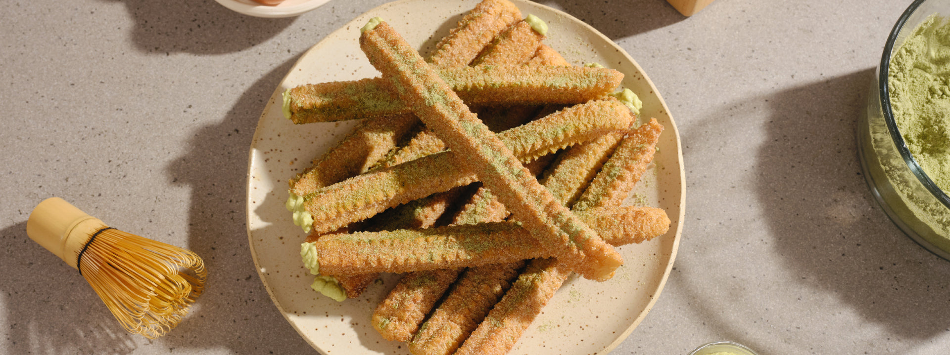 matcha churros