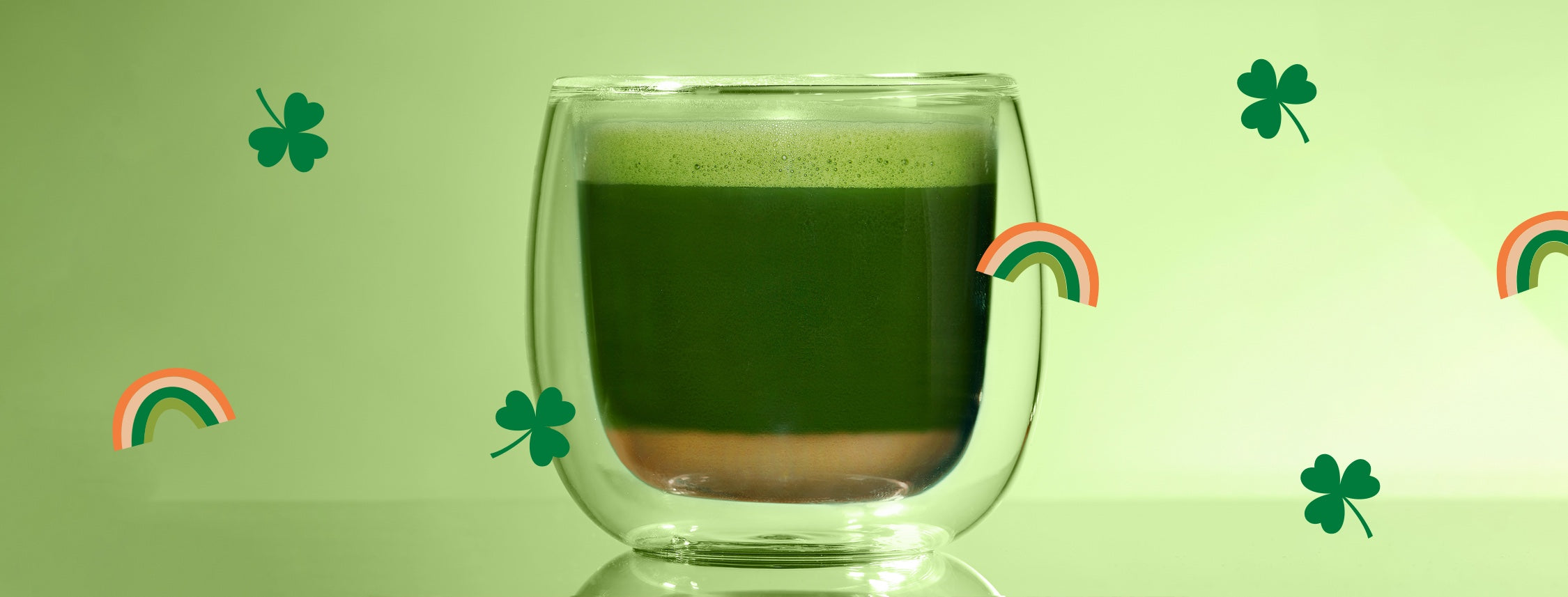 Lucky Shot: Celebrate St. Paddy’s with Matcha