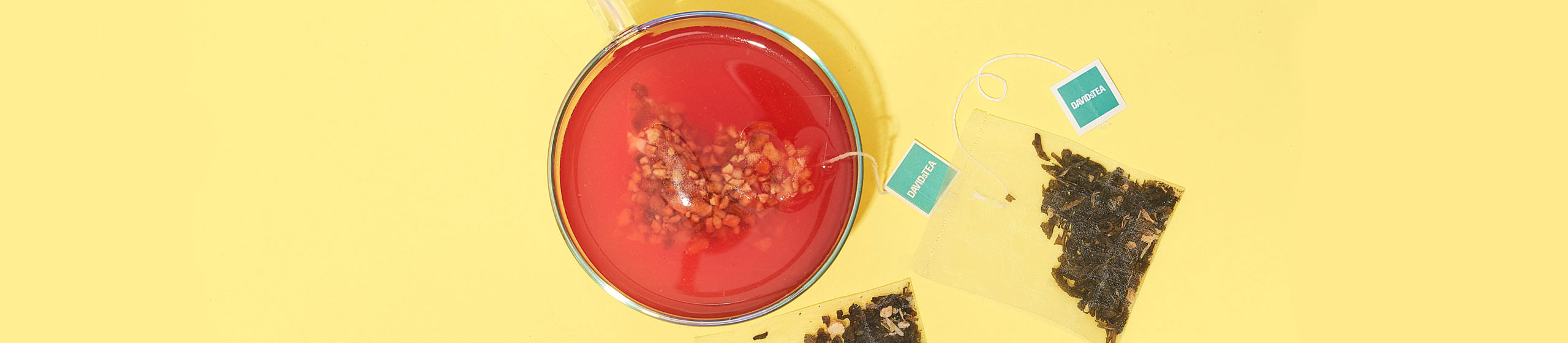 DAVIDsTEA guide to tea sachets