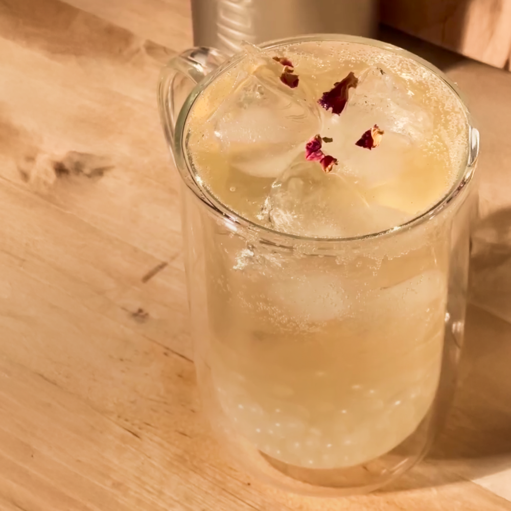Cherry Blossom Lychee Fizz