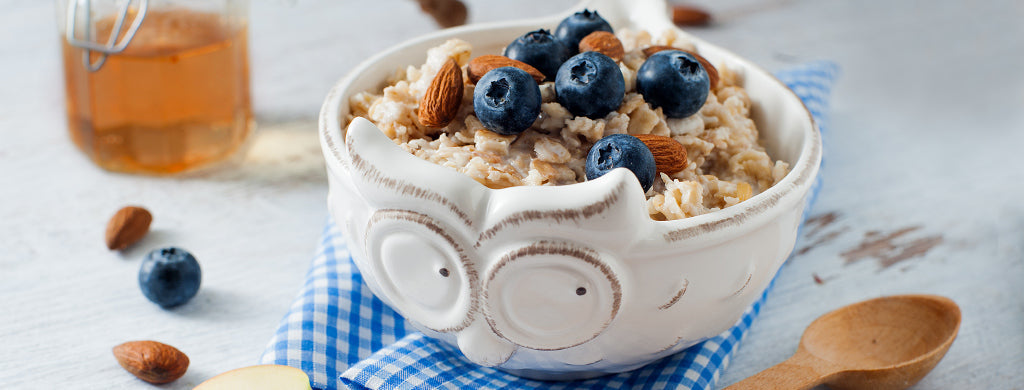 Recipe: How to Make Blueberry Jam Tea Infused Oatmeal