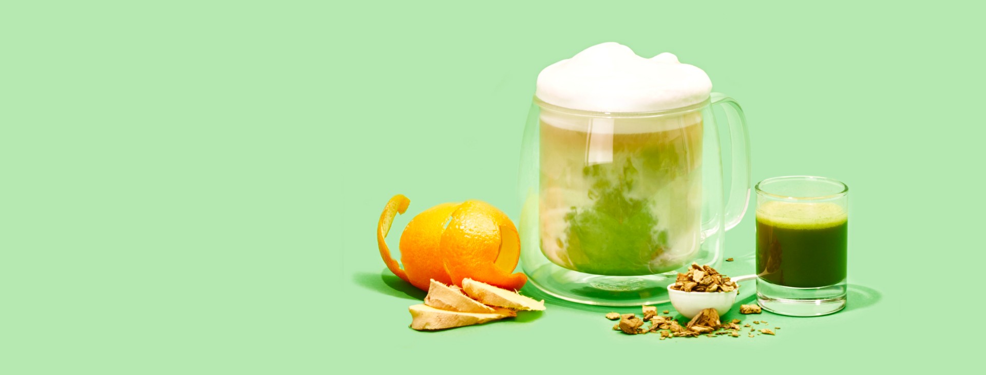 How to make a matcha shot