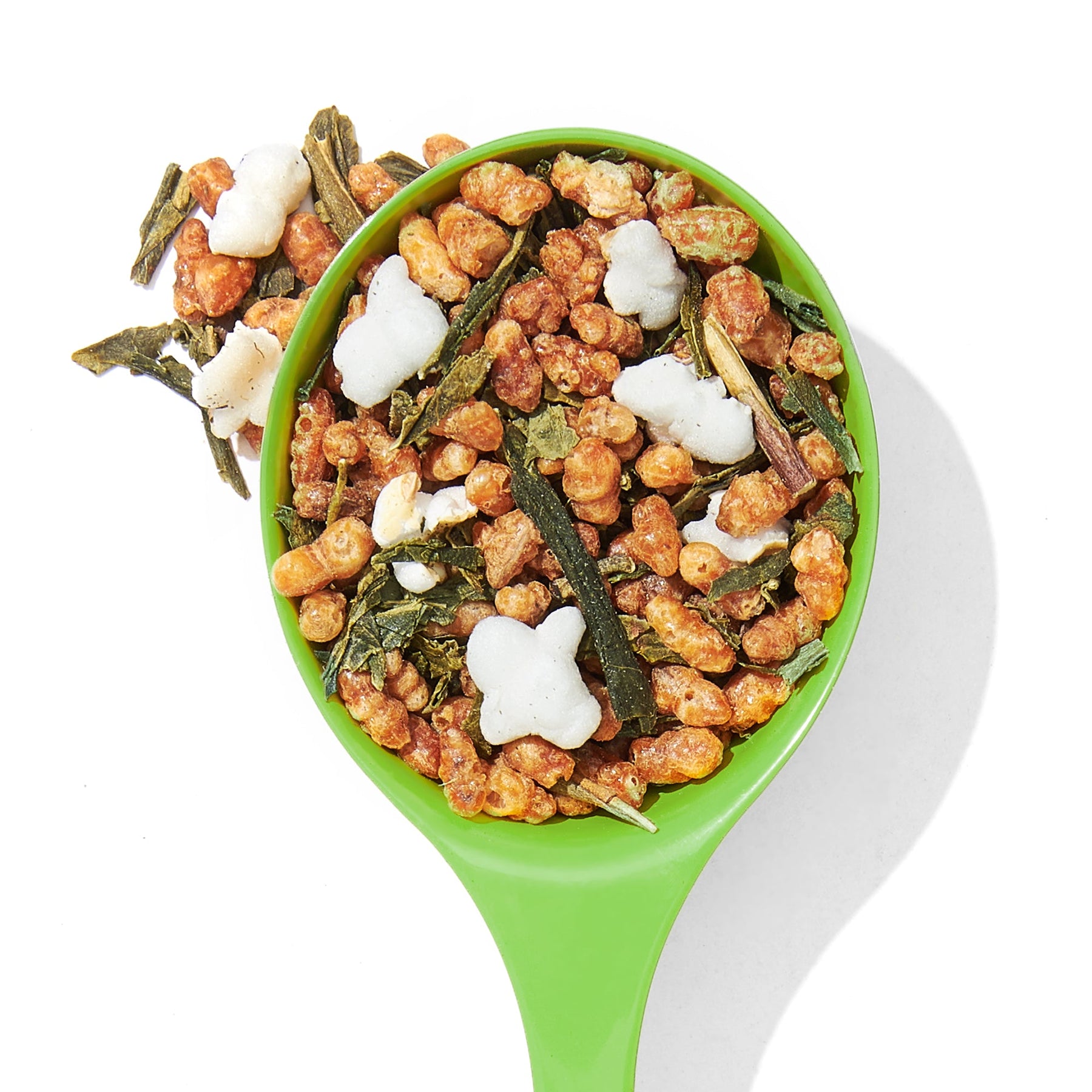 Genmaicha Tea Green front view