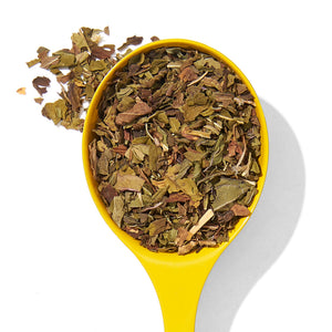 Organic Peppermint Amour Tea Herbal front view