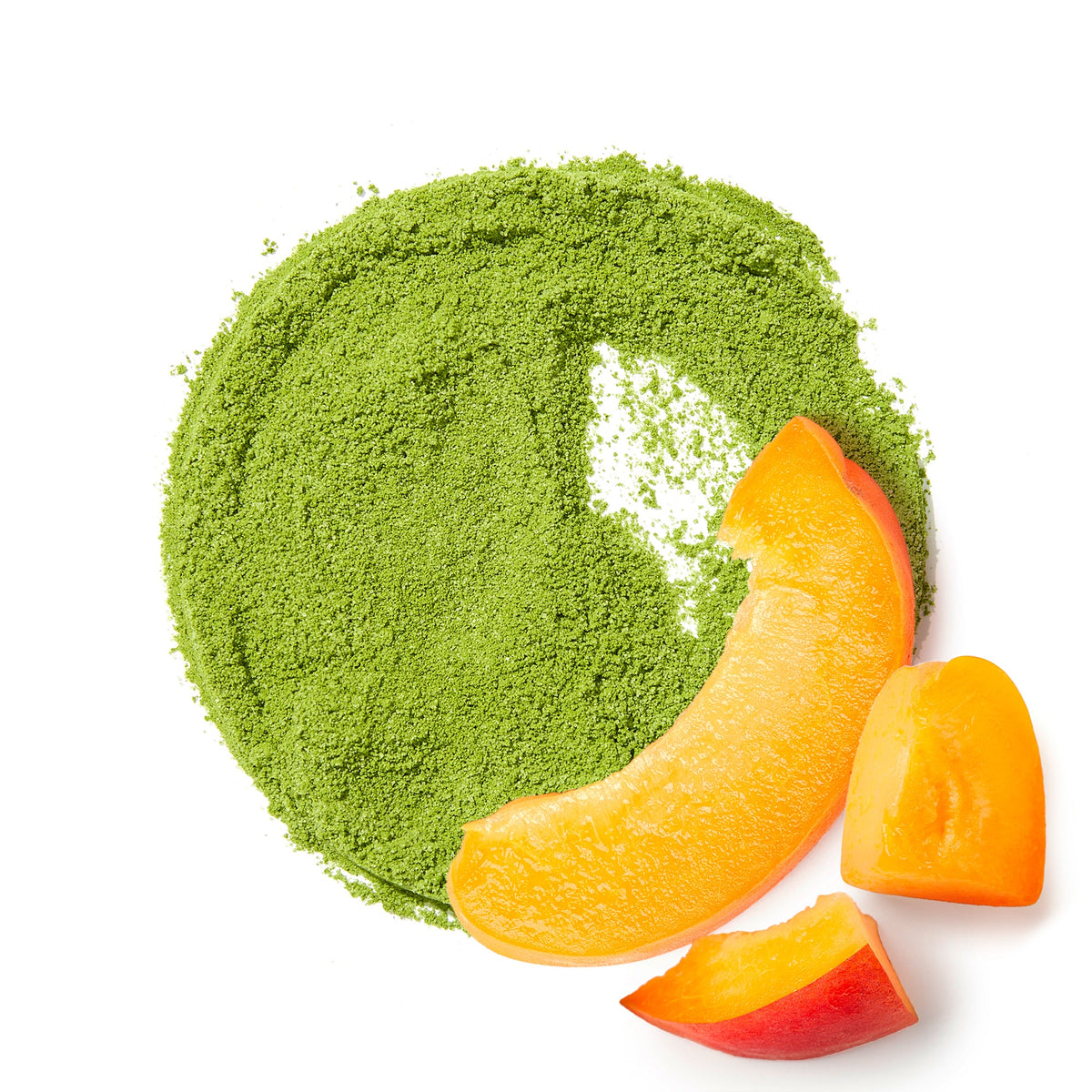 Organic Peach Matcha Matcha Drink Mix front view
