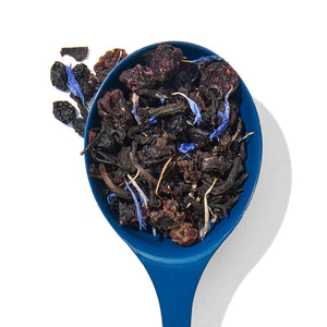 Organic Blueberry Jam Tea Black front view