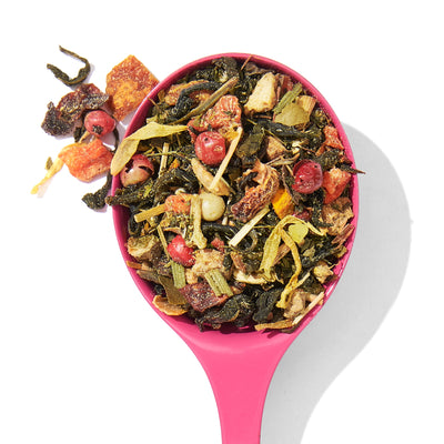Organic Morning Detox Tea Mate/Guayusa/Yaupon front view