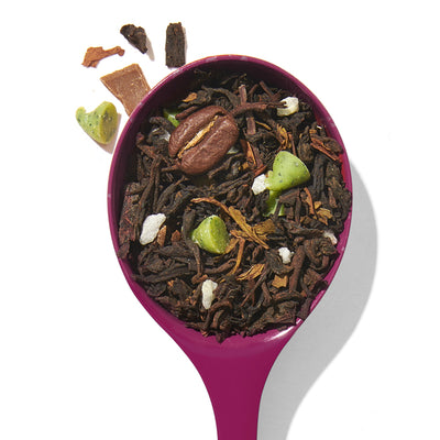 Jack Frosted Mocha Tea Pu'erh front view
