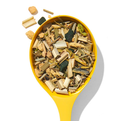 Organic Blue Ginger Detox Tea Herbal front view
