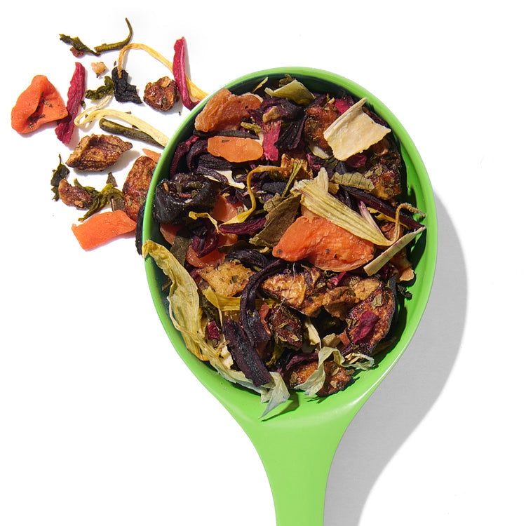 Blueberry Yuzu Tea Green front view