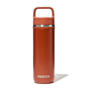 Pumpkin Spice Carry Travel Mug  front view