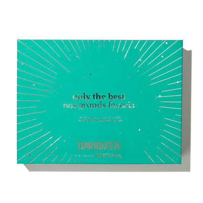 Only the Best 8 Tea Sampler  front view