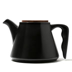Black Camellia Ceramic Teapot & Teacup Set  secondary