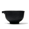 Speckled Black Matcha Bowl  front view