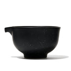 Speckled Black Matcha Bowl  front view