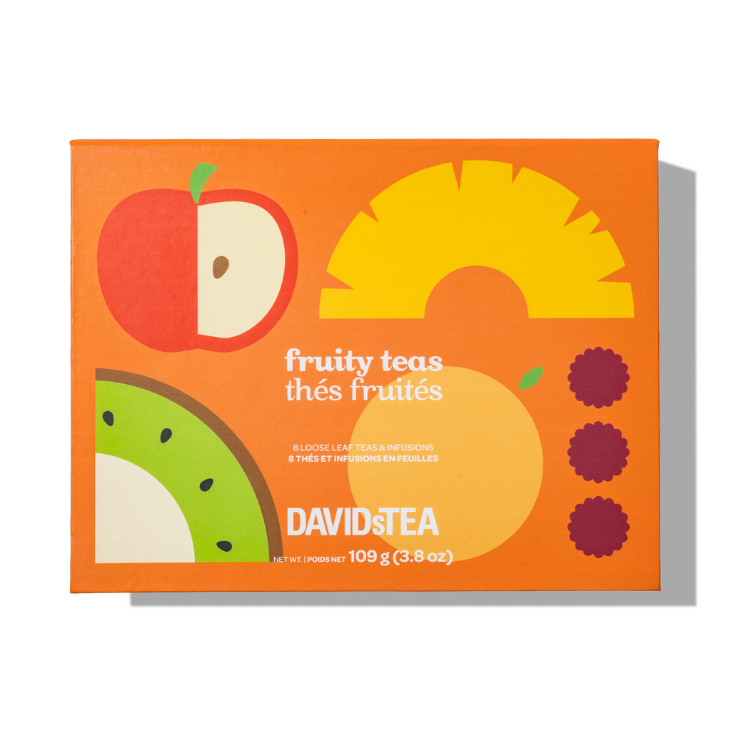 Fruity Teas 8 Tea Sampler  front view