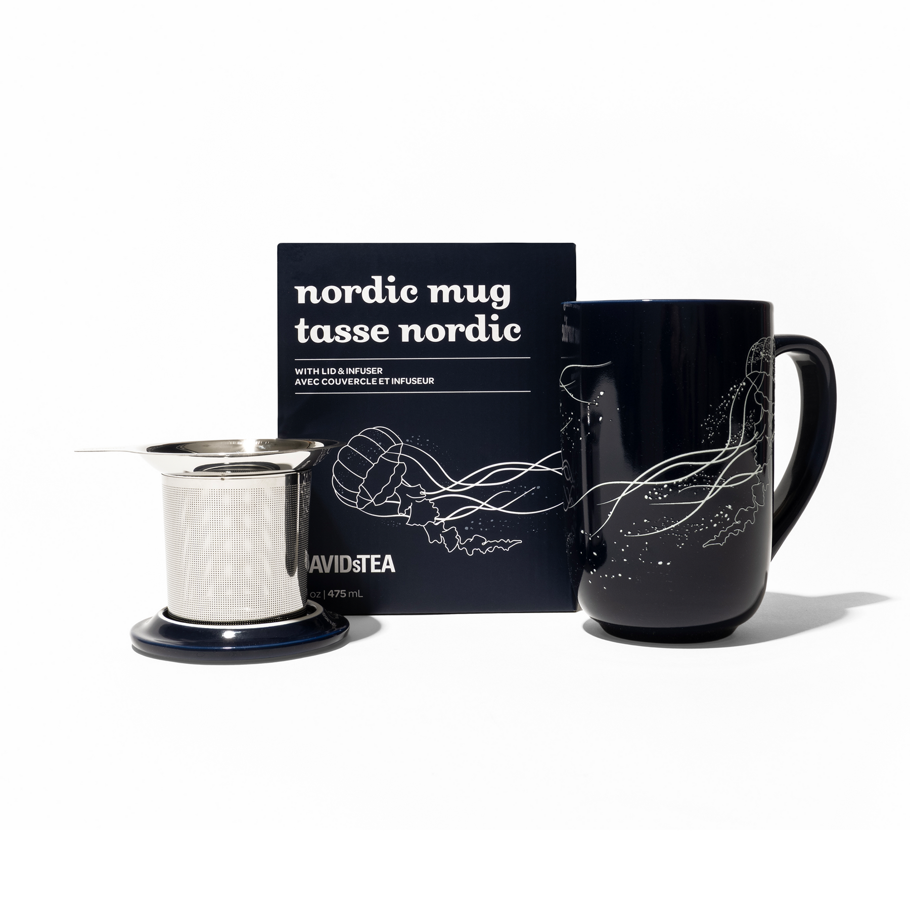 Jellyfish Glow in the Dark Nordic Mug