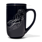 glow in the dark jelly fish nordic mug