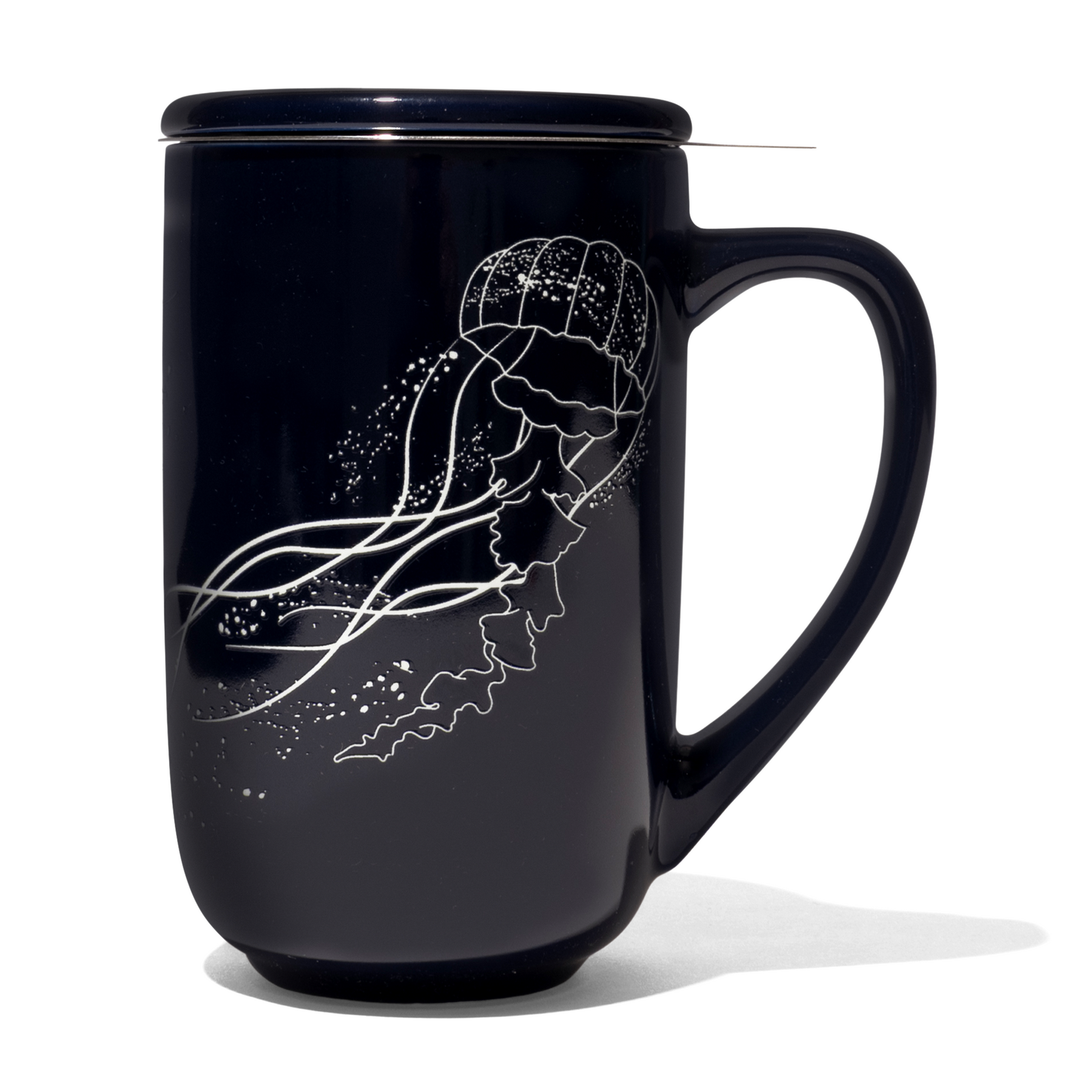 Jellyfish Glow in the Dark Nordic Mug
