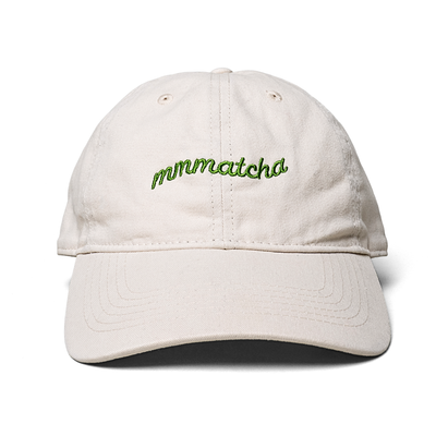 beige mmmmatcha cap