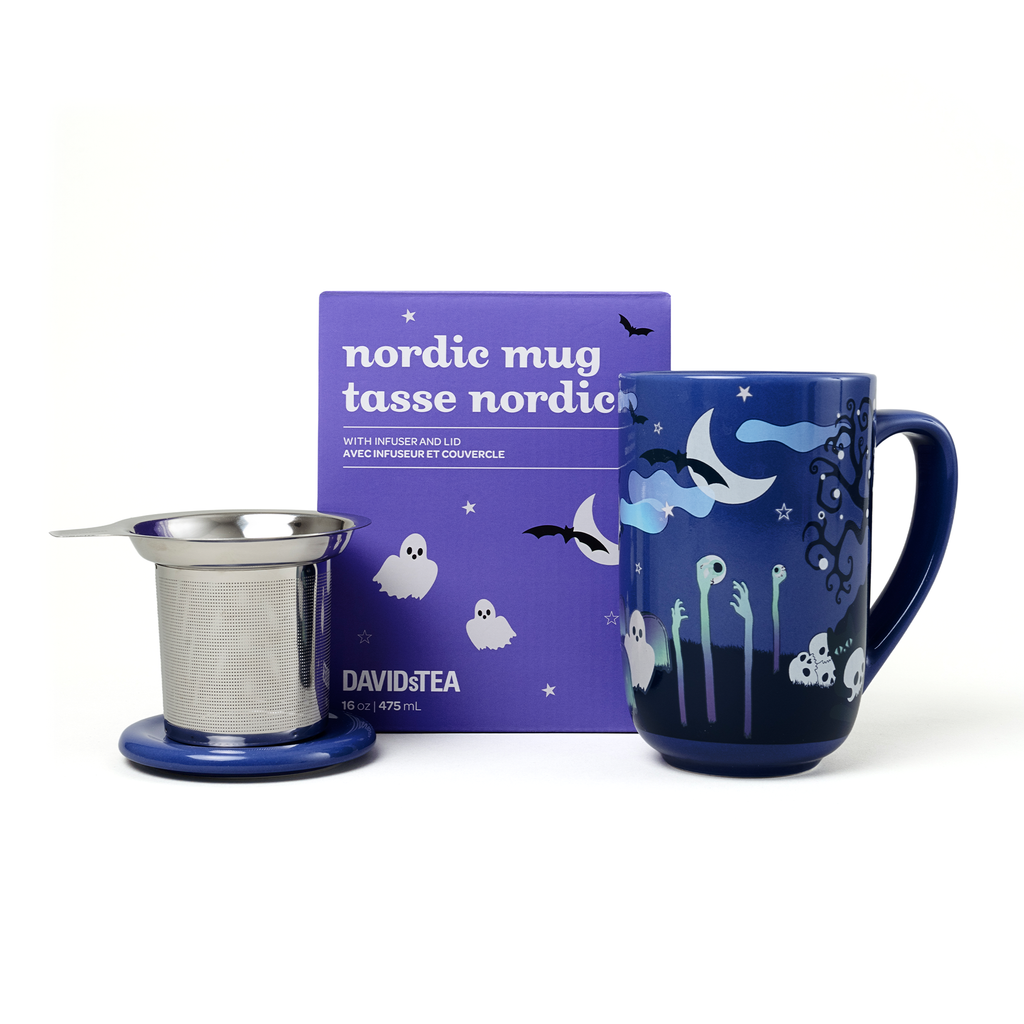 halloween nordic mug, box and steeper