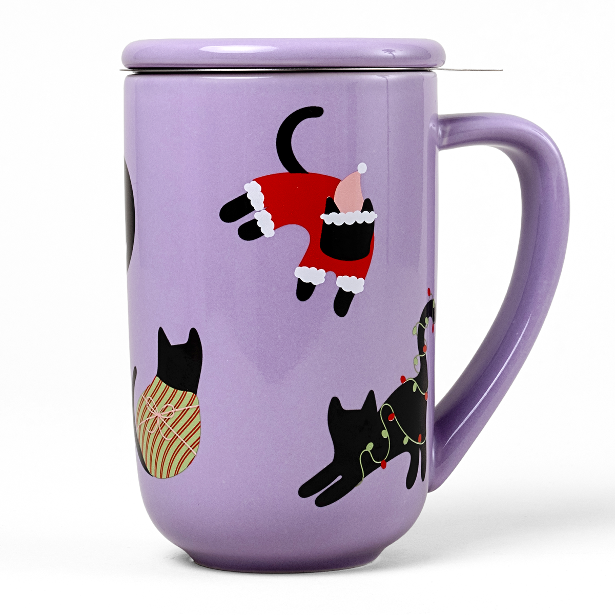 Merry Catmas Colour Changing Nordic Mug
