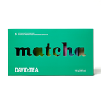 Front of the green Matcha Classics 5 Tea Sampler box