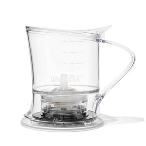 Clear 16 oz Tea Steeper  front view