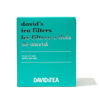 Davidâ€™s Tea Filters Pack of 200  front view