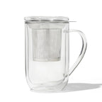 Double Walled Glass Nordic Mug with Infuser  secondary