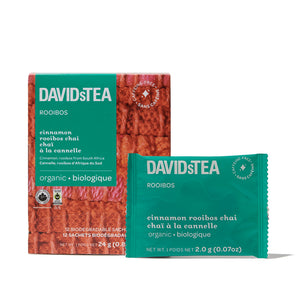 Organic Cinnamon Rooibos Chai Tea Pack of 12 Sachets  secondary