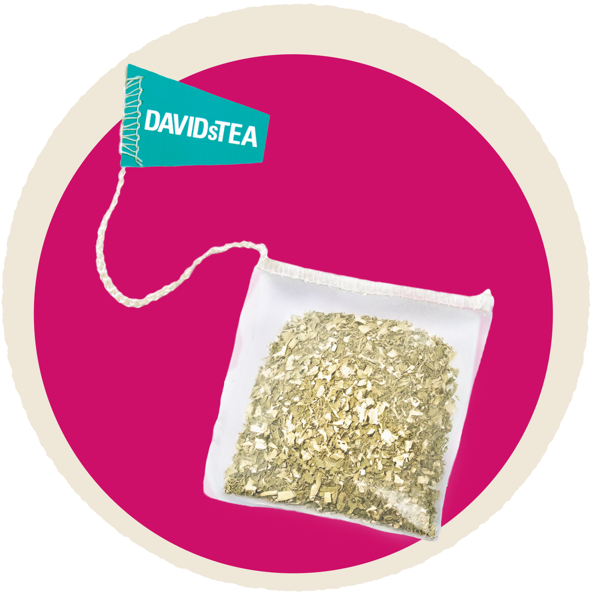mate sachet in pink circle