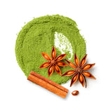 Chai Matcha powder with cinnamon and star anise