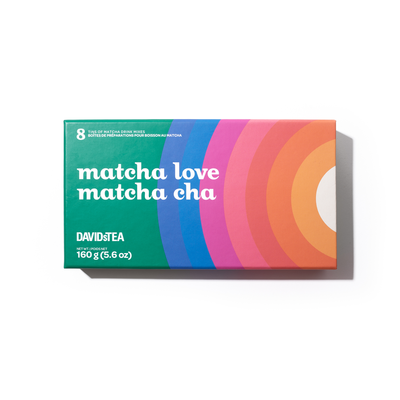Matcha Love 8 Tea Sampler  front view