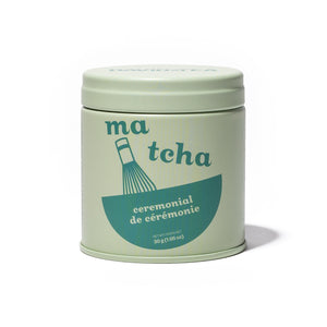 mini ceremonial matcha tin
