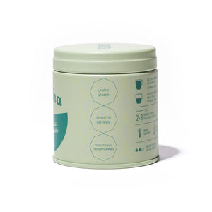 ceremonial matcha mini tin back image