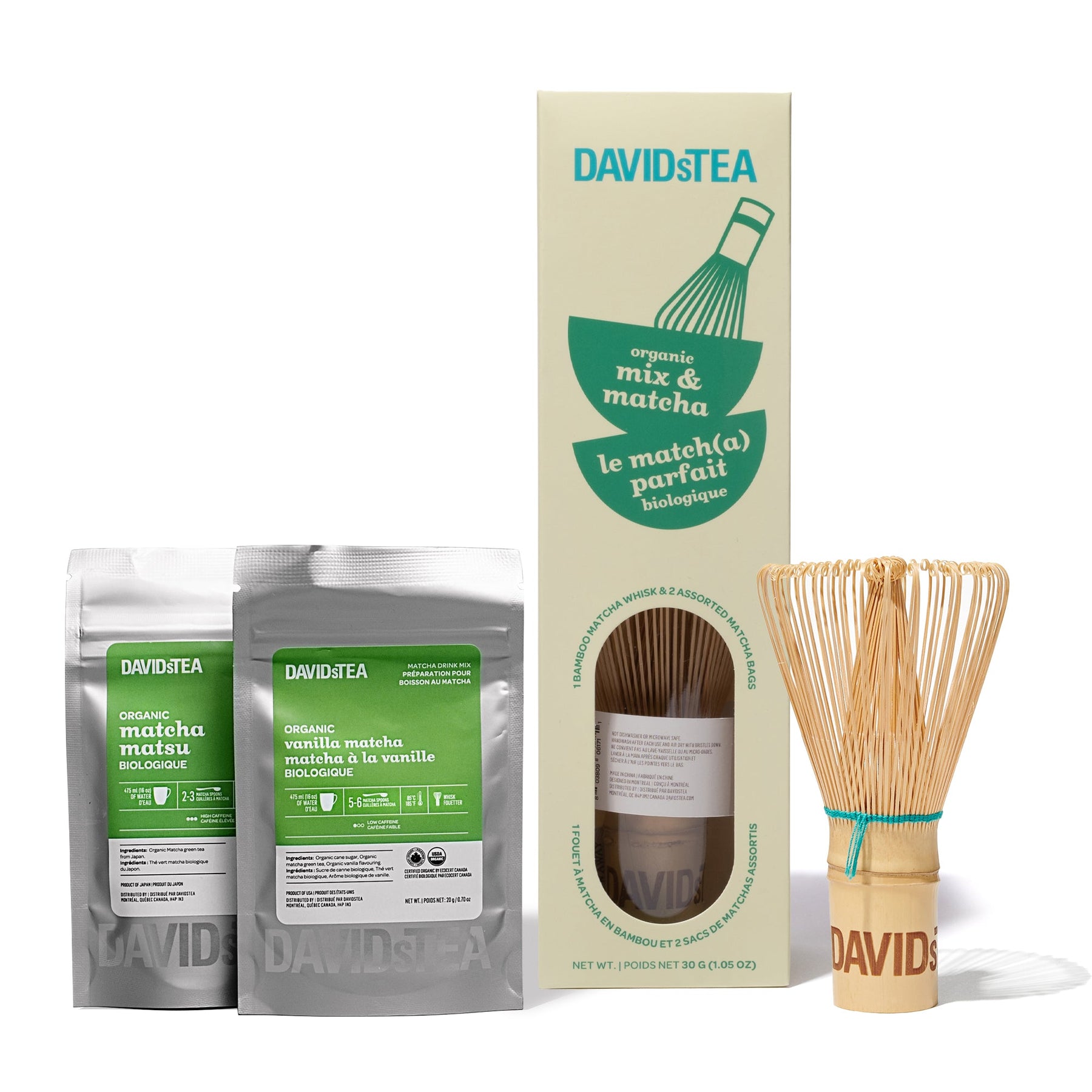Mix & Matcha Duo with Whisk  secondary