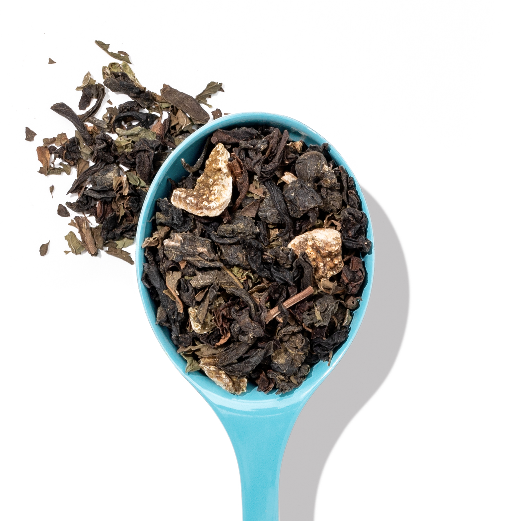 Organic Moroccan Mint Oolong Tea Oolong front view