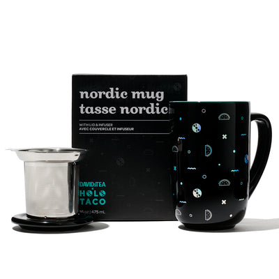Holo Taco x DAVIDsTEA Nordic Mug  front view
