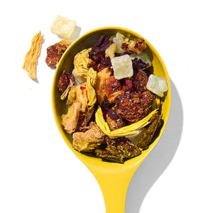 Passionfruit Lychee Tea Herbal front view
