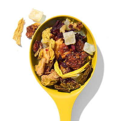 Passionfruit Lychee Tea Herbal front view
