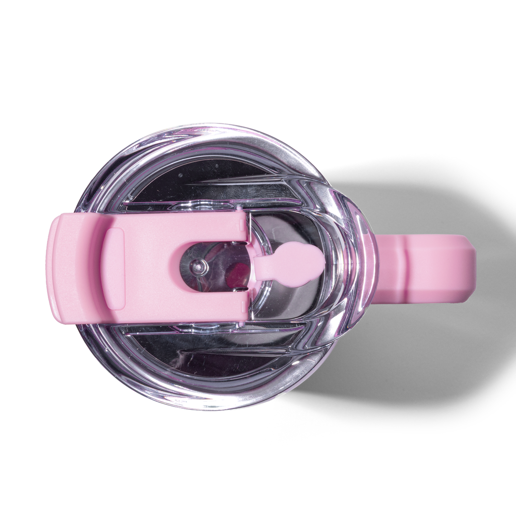 Pink Iridescent Thirsty Tumbler  detail