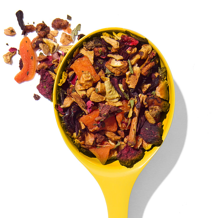 Raspberry Mojito Tea Herbal front view