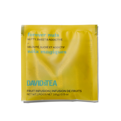 Forever Nuts Tea Pack of 25 Sachets  front view