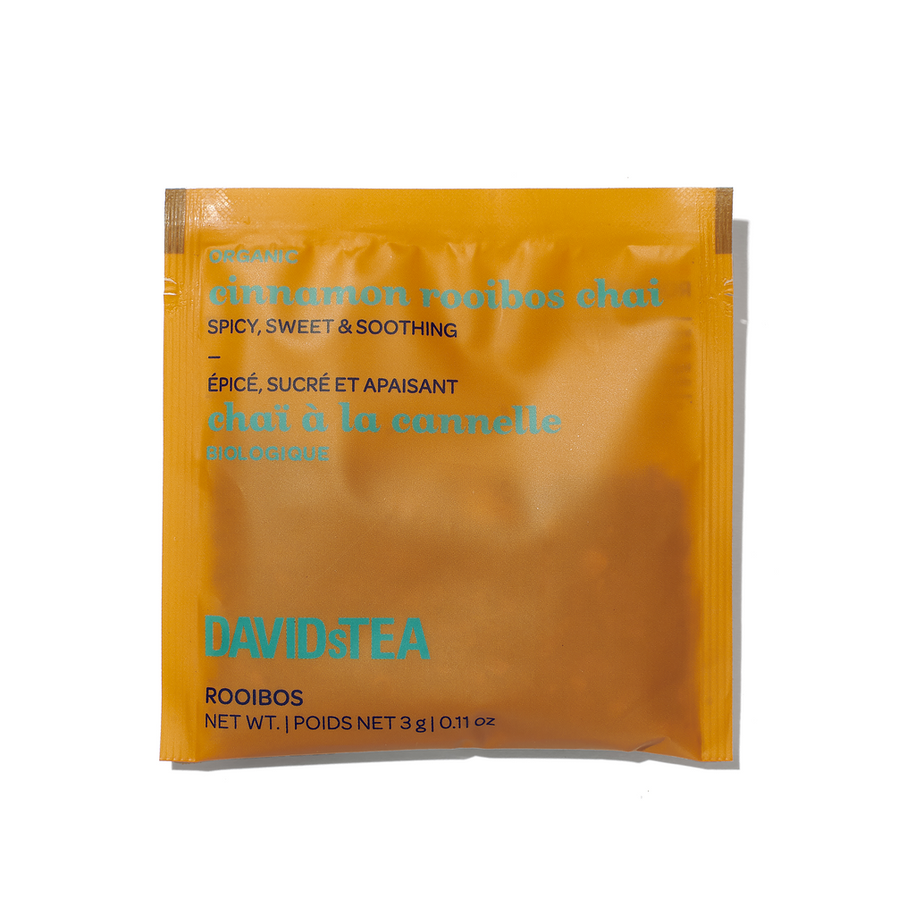 Organic Cinnamon Rooibos Tea Pack of 25 Sachets Rooibos front view