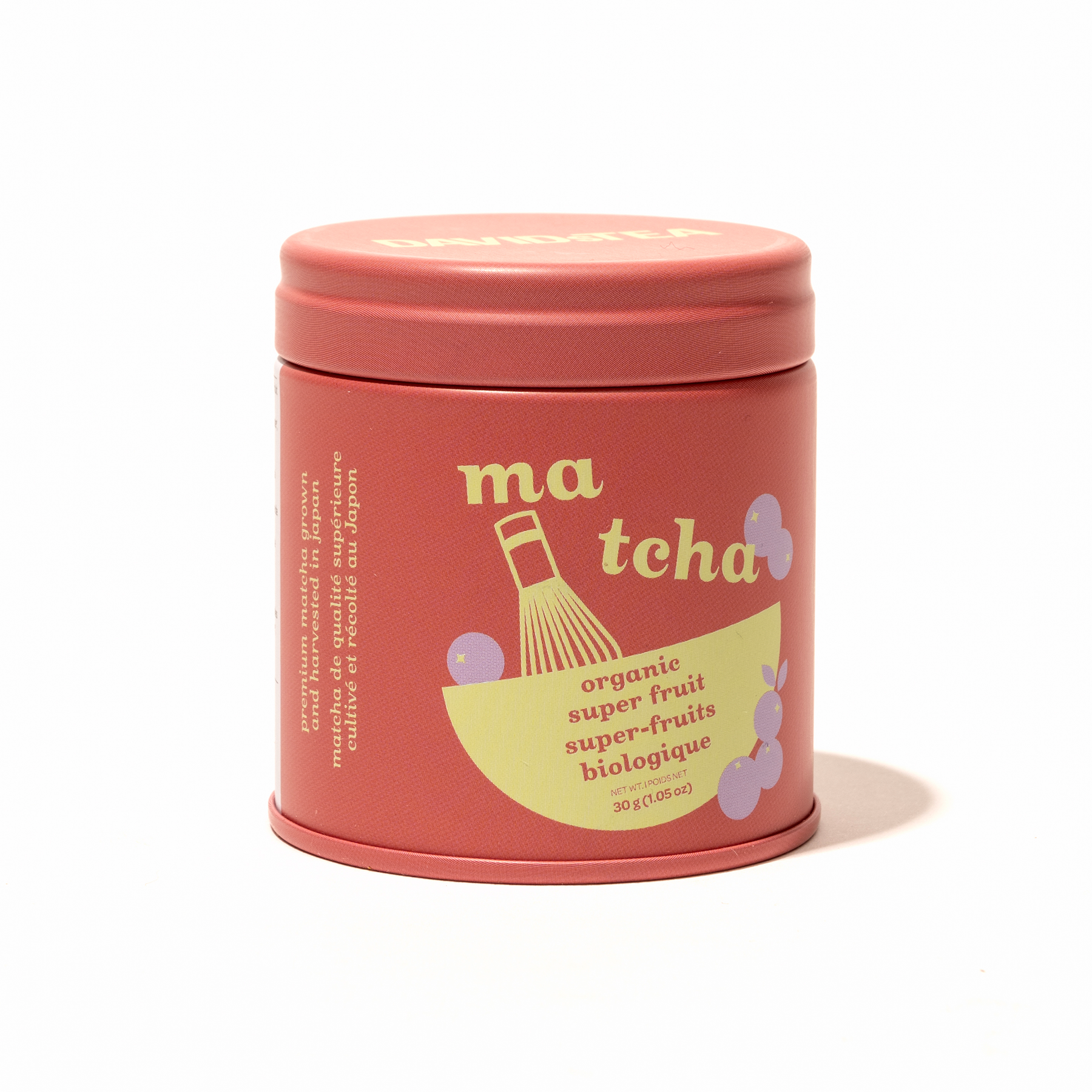 Organic Super Fruit Matcha Mini Tea Tin  more detail 