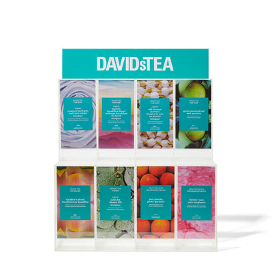 Acrylic Tea Sachet Display Case  front view